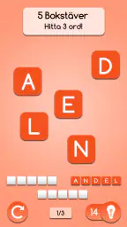 AnagrApp - Hjärnträning Words screenshot
