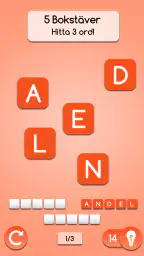 AnagrApp - Hjärnträning Words screenshot