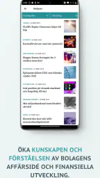Analysappen screenshot