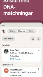 Ancestry: Släktforskning & DNA screenshot