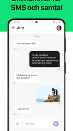 Andra telefonnummer för samtal screenshot