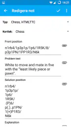 AnkiDroid flashcards screenshot