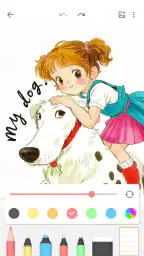 Anteckningar, anteckningsblock screenshot