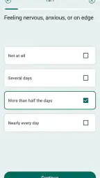 Anxiety Test screenshot