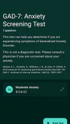 Anxiety Test screenshot