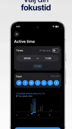 AppBlock - Blocka app & sidor screenshot