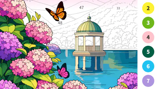Art Color: Måla efter Nummer screenshot