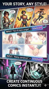 ARTAI – Skapa Manga & Serier screenshot