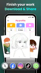 Artrace: AR Easy Draw & Sketch screenshot