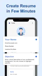 Återuppta Byggare Cv skapare screenshot
