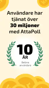 AttaPoll - pengar för åsikter screenshot