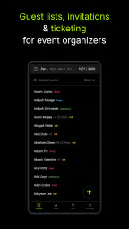 Attendium: Guest list app screenshot