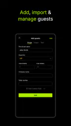 Attendium: Guest list app screenshot