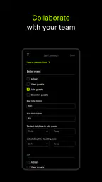 Attendium: Guest list app screenshot