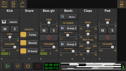 Audio Evolution Mobile TRIAL screenshot