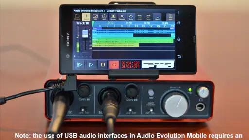 Audio Evolution Mobile TRIAL screenshot