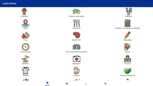 Audio Khmer screenshot