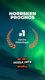 Norrsken Prognos – AuroraMe screenshot