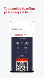 Austrian Airlines screenshot
