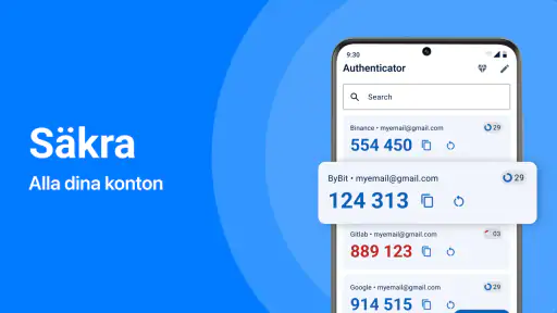 Authenticator screenshot