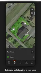 Automower® Connect screenshot