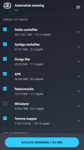 AVG Cleaner – lagringsrensare screenshot