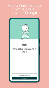 Babynamn 2025 screenshot