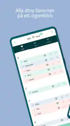 Babynamn 2025 screenshot