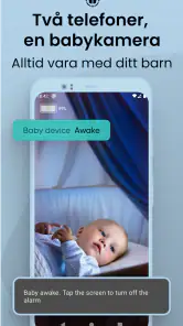 Babyövervaka Saby. 3G Babycam screenshot