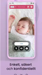 Babyövervaka Saby. 3G Babycam screenshot