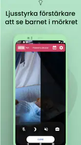 Babyövervaka Saby. 3G Babycam screenshot