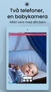 Babyövervaka Saby. 3G Babycam screenshot