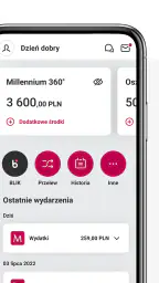 Bank Millennium screenshot