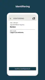 BankID säkerhetsapp screenshot