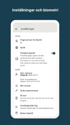 BankID säkerhetsapp screenshot