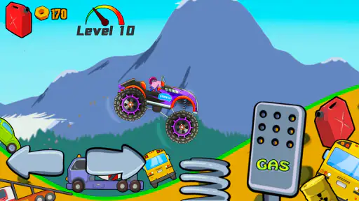Barnens Monstertruck Race screenshot