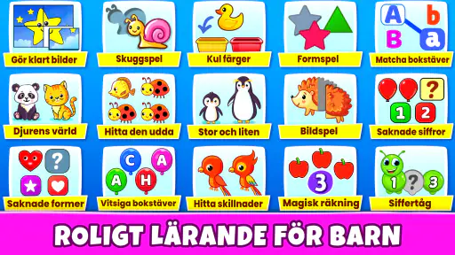 Barnspel: matematik och pussel screenshot