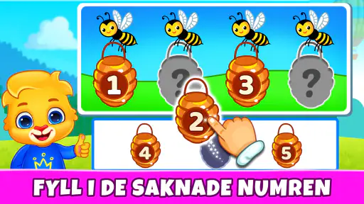 Barnspel: matematik och pussel screenshot