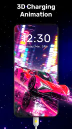 Batteriladdningsanimation screenshot