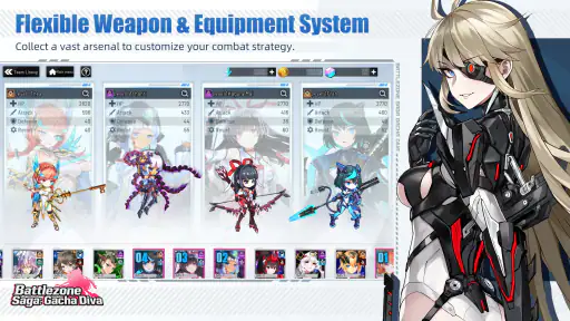 Battlezone Saga: Gacha Diva screenshot