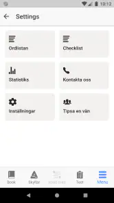 A,B,C,D,taxi & taxiåkeri teori screenshot