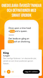 Beelinguapp: Lär dig engelska screenshot