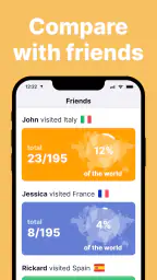 been: track visited countries screenshot