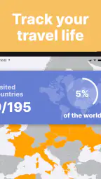 been: track visited countries screenshot