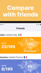 been: track visited countries screenshot