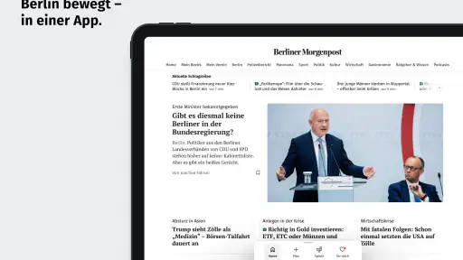 Berliner Morgenpost News screenshot