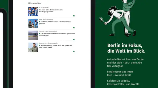 Berliner Morgenpost News screenshot