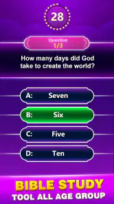 Bible Trivia - Word Quiz Game screenshot