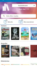 Biblioteket screenshot