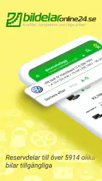 Bildelaronline24: bildelar screenshot